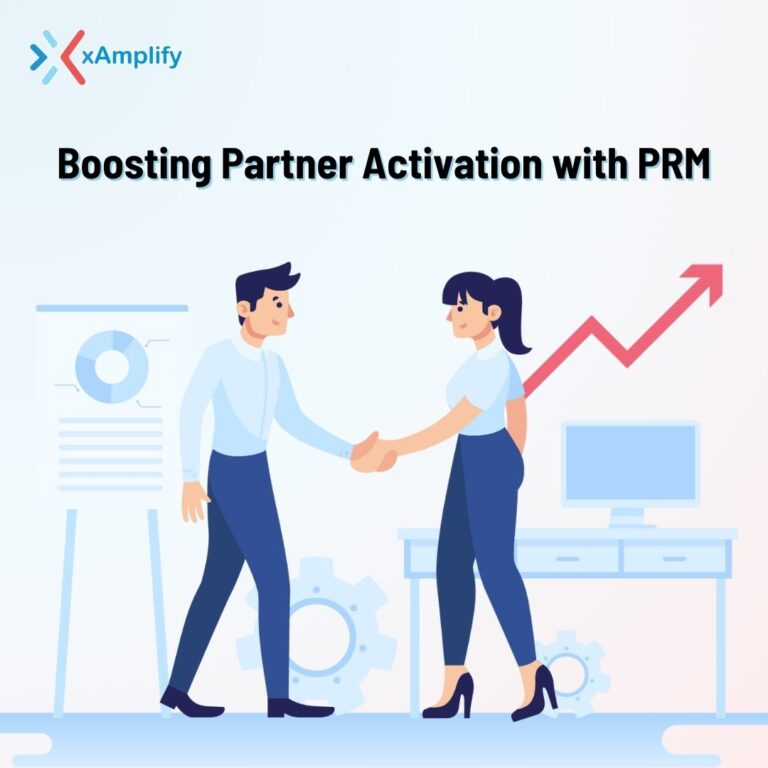 Partners using a PRM dashboard