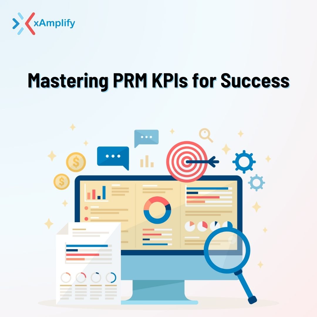 Dashboard showing PRM KPIs
