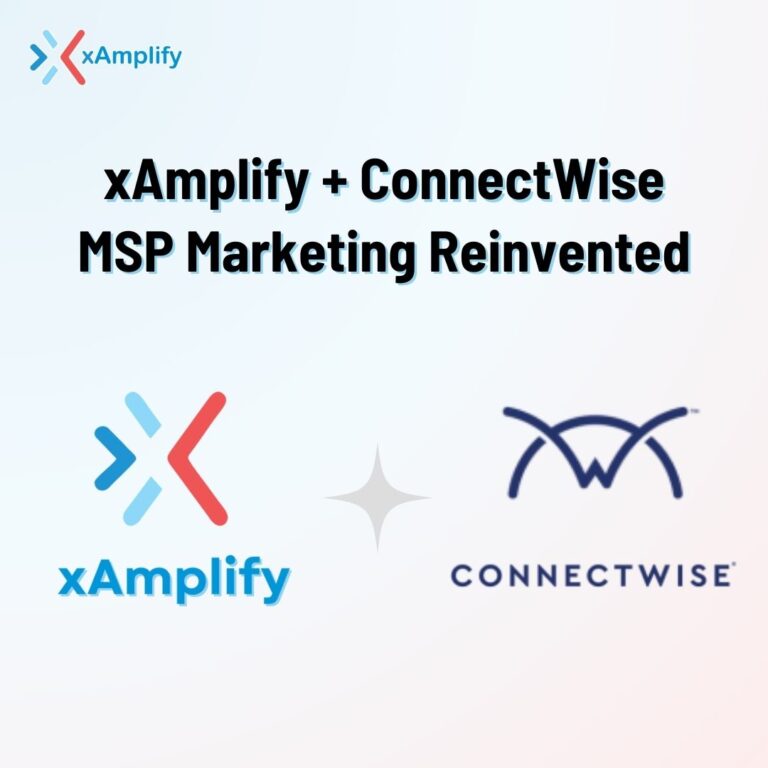 xAmplify and ConnectWise integration for MSPs