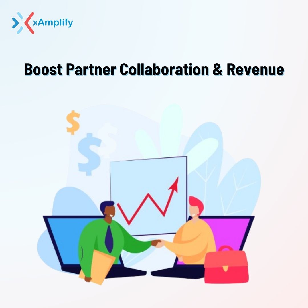 Partner dashboard with growth metrics