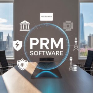 PRM software dashboard interface across industries