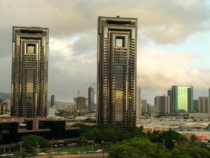 city skyline business